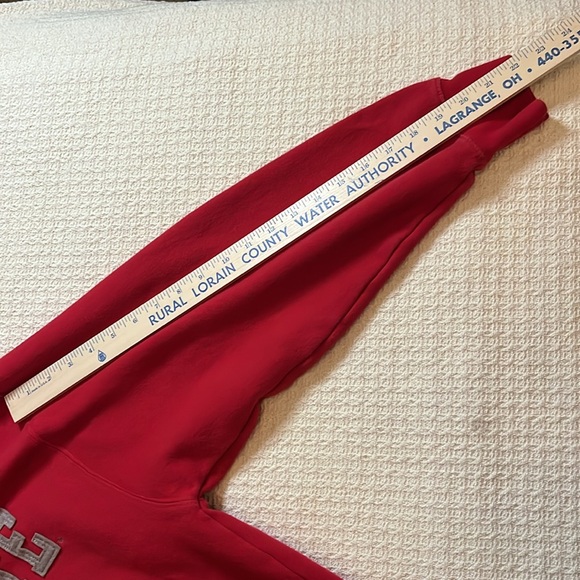 OVB Ohio State red. Sz Small sweatshirt, felted lettering embroidered, block "O - Picture 9 of 9